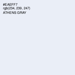 #EAEFF7 - Athens Gray Color Image